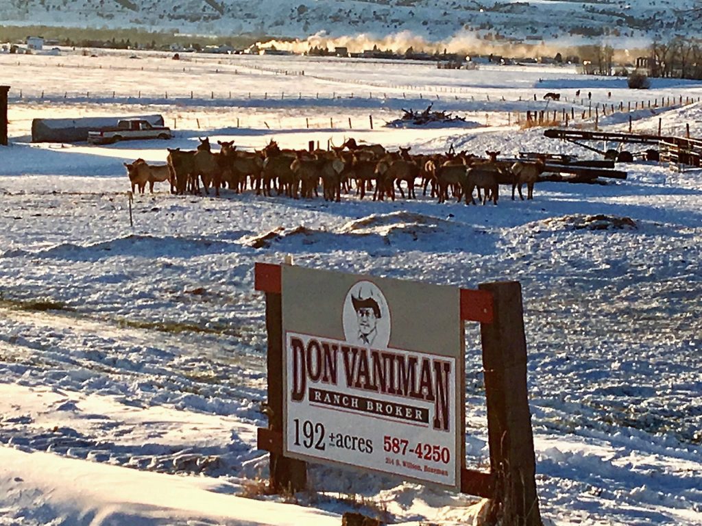 192+/- acres; Farm/Ranch land; SW of Bozeman Montana; Views; Conservation Easement Potential