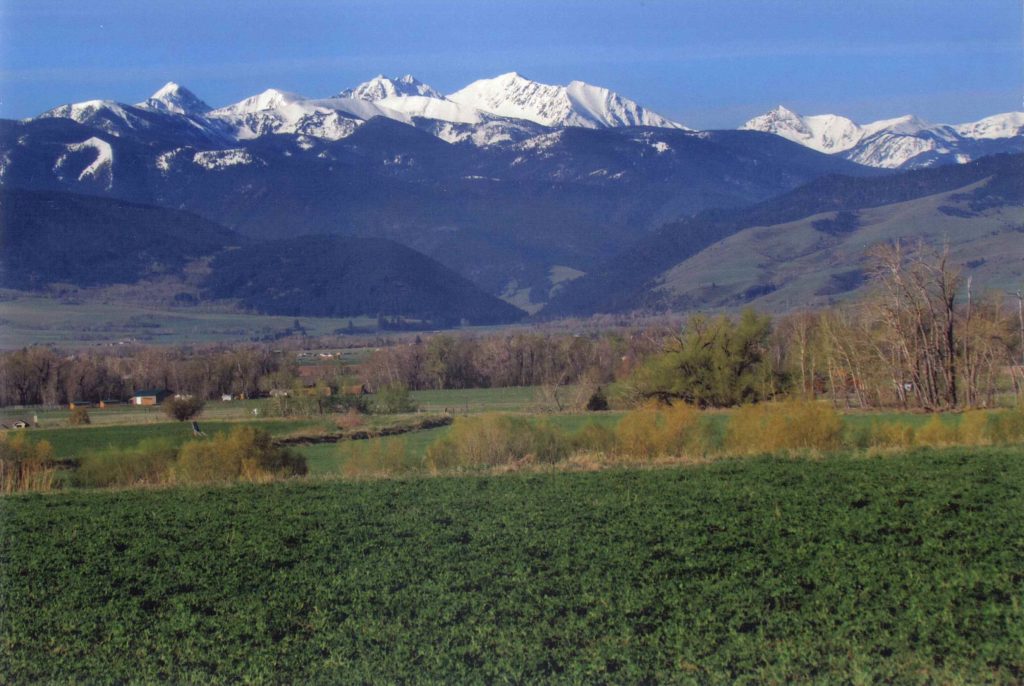 192+/- acres; Farm/Ranch land; SW of Bozeman Montana; Views; Conservation Easement Potential